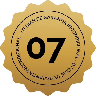 Selo de garantia de 7 dias